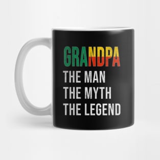 Grand Father  Beninese Grandpa The Man The Myth The Legend - Gift for  Beninese Dad With Roots From  Benin Mug